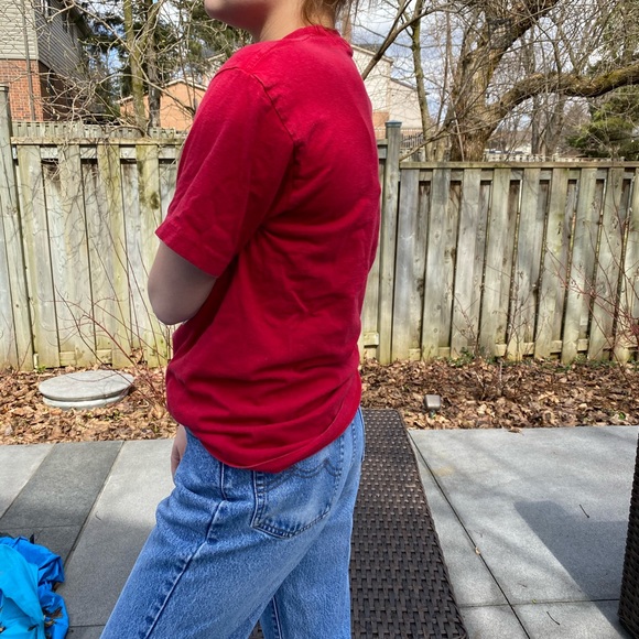 Vintage Red Disney T-shirt - Picture 2 of 3